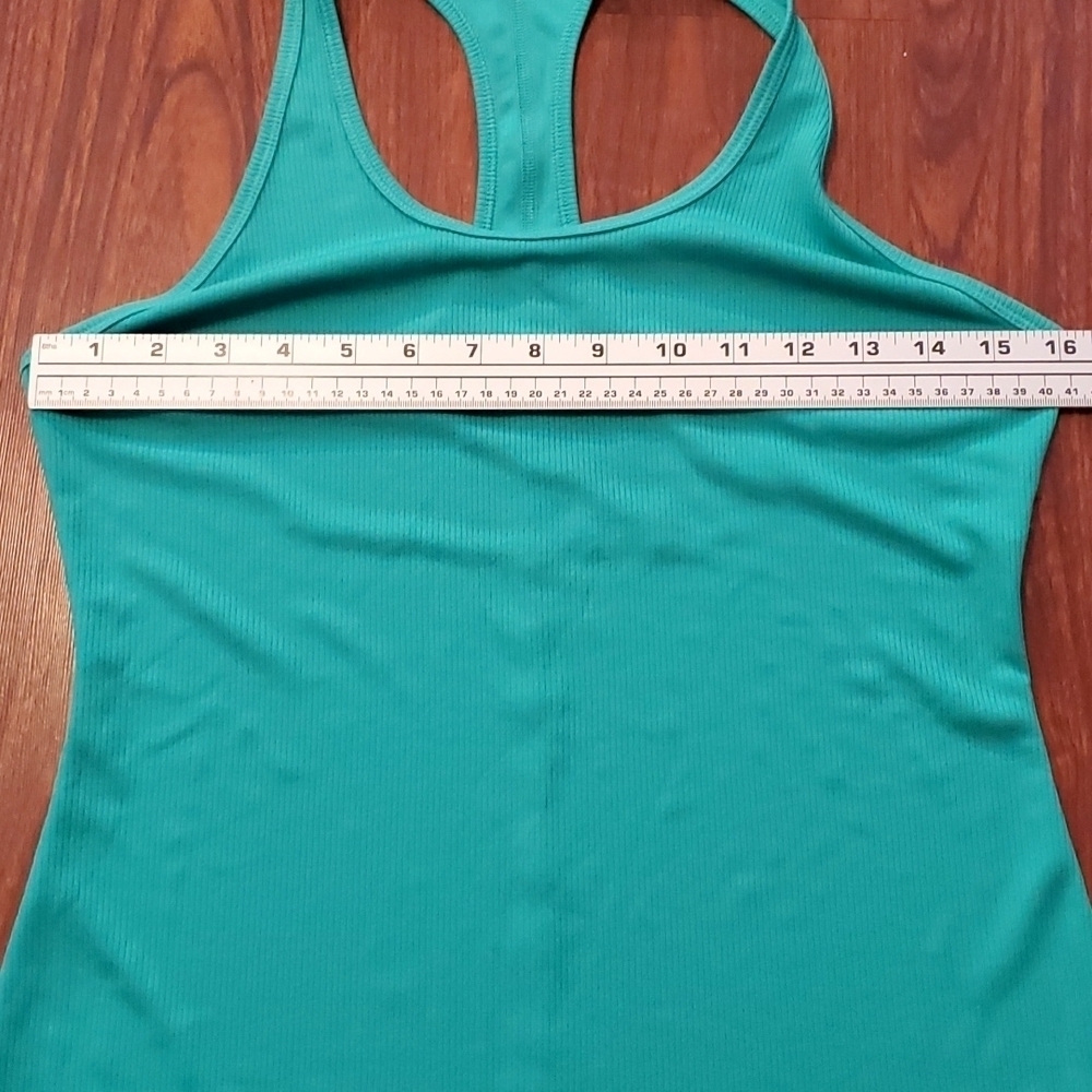 Nike Turquoise Racerback Tank Top - Picture 4 of 8